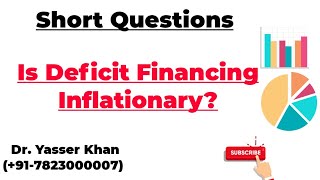 Is Deficit Financing Inflationary ?