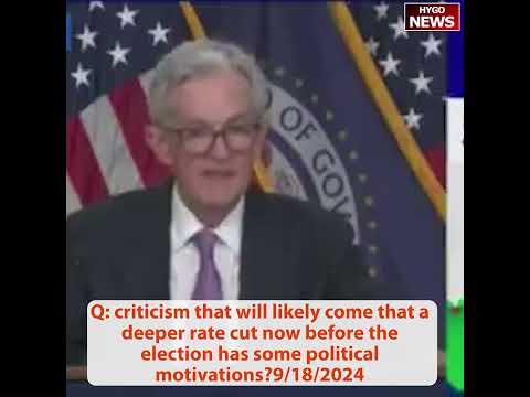Fed Chair: influx of migrants RAISED unemployment rate, criticism deeper rate cut political?