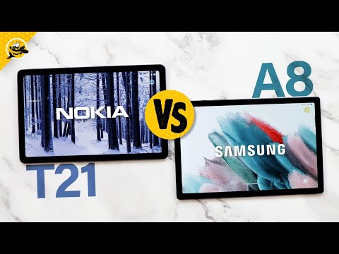 Nokia T21 (2023) vs. Samsung Galaxy Tab A8 - Which Is Better?