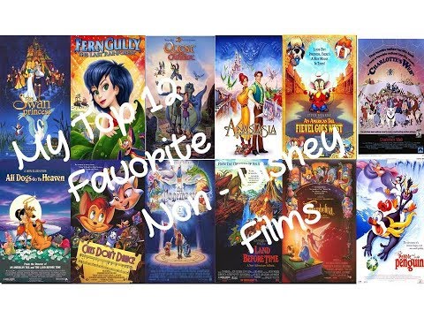 My Top 12 Favorite Non-Disney Movies