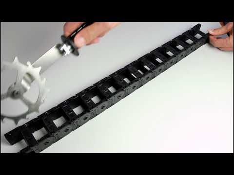 Tsubaki Kabelschlepp Uniflex Advanced opening tool