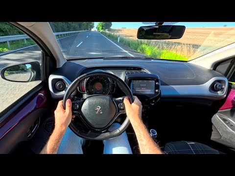 2017 Peugeot 108 [1.2 - 82 HP] POV Test Drive 4K