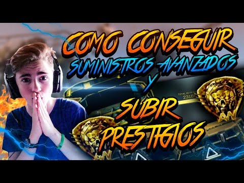 COMO CONSEGUIR SUMINISTROS AVANZADOS RAPIDOS Y GRATIS SUBIENDO PRESTIGIOS  | GLITCH ADVANCED WARFARE