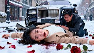 On her wedding day, her husband ran over his own fiancée with his mistress in the car!#250204xnB3