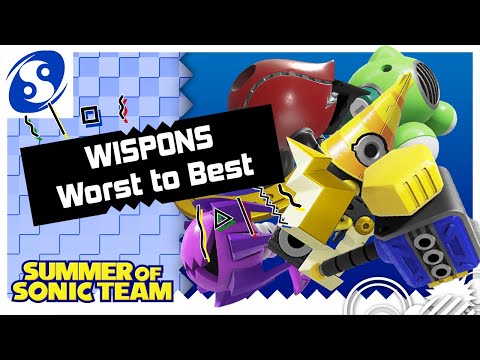 Ranking Every Wispon in Sonic Forces #SoST2023