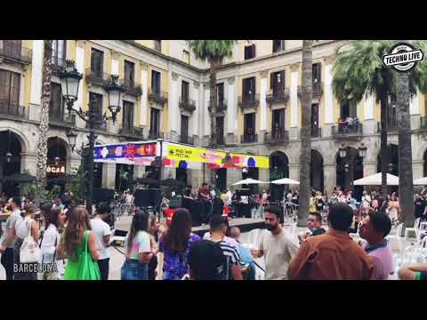 plaza real,Olmos, moog , Barcelona