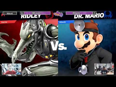ZBFusion (Ridley) Vs Albedo (Dr. Mario/Mario) NAL 43 Winners Semi Finals