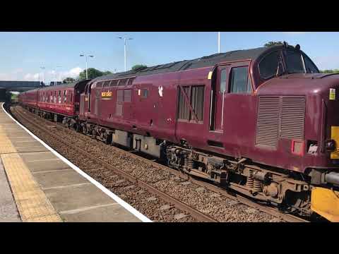 37685 & 37668 1Z24 Carnforth-Scarborough