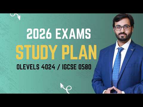 STUDY PLAN O LEVELS IGCSE 2026
