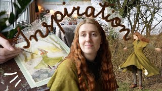 ✨Where do I find INSPIRATION for art making ✨ Cosy painting featuring Son de Flor dress.