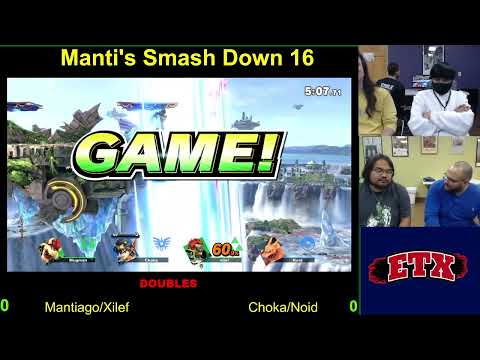 Mantiago & Xilef Vs. Choka & Noid Grand Finals - Manti's Smash Down 16