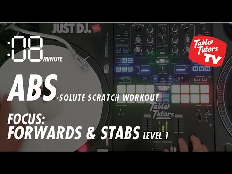 8 MIN SCRATCH WORKOUT  I  FORWARDS & STABS LV 1 #SKRATCHERCISE