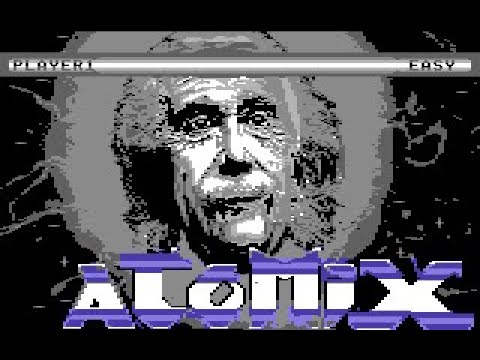 Atomix Review for the Commodore 64 by John Gage
