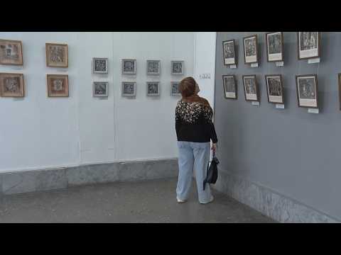 Персональная выставка Егора Бралгина открылась в Бийске ("Будни", 14.04.26г., Бийское телевидение)