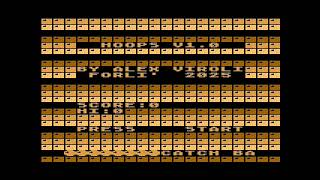 ATARI XL / XE += HOOPS =+ NEW GAME 2025 - VERSION 1.0