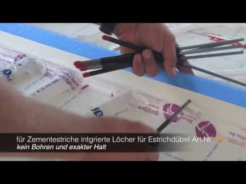 TF80 Dehnfugenprofil für Heizestrich Montageanleitung