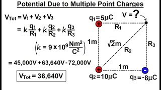 Physics - E&M: Ch 38.1 Voltage Potential Understood (9 of 24) Potential Due to Multiple Charges%%%