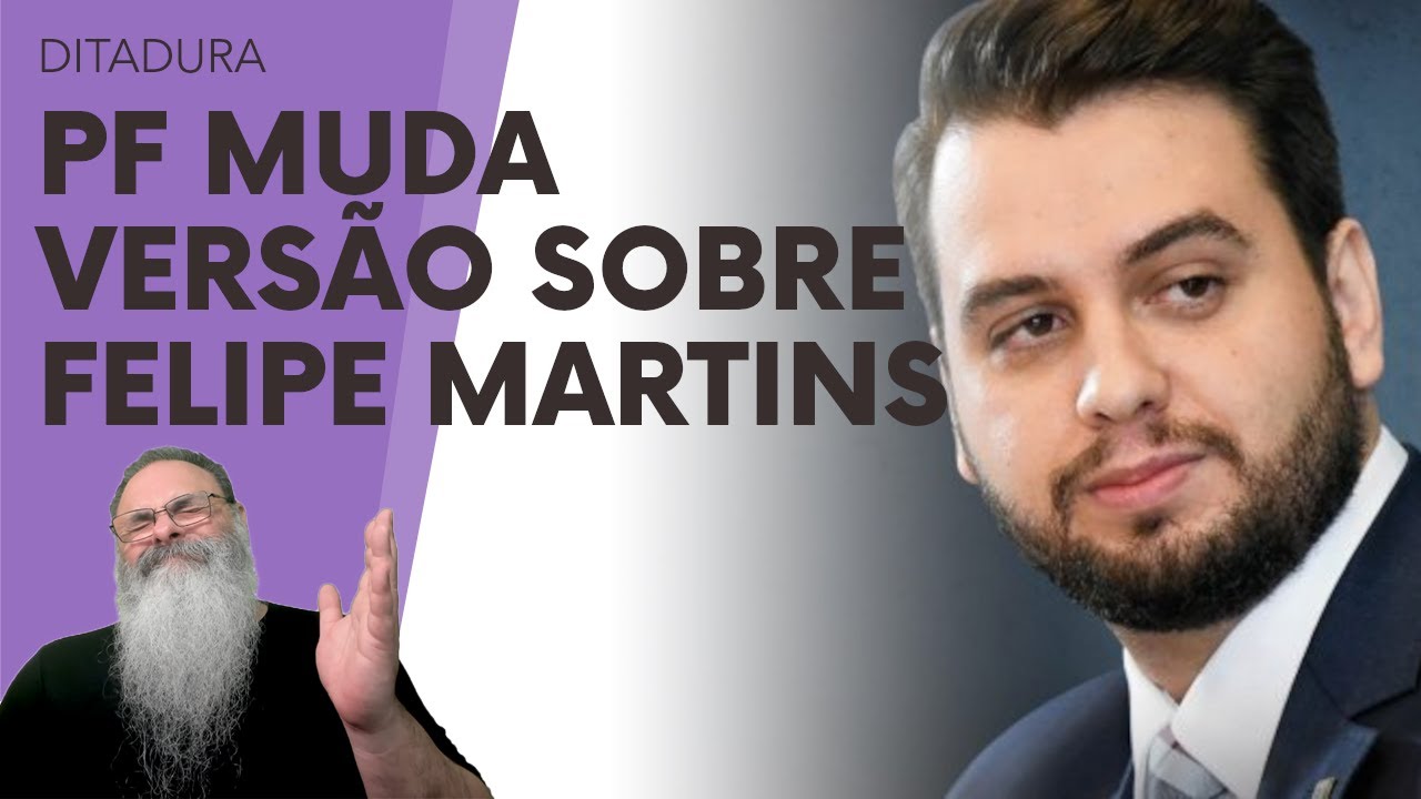 PF agora DIZ que FELIPE MARTINS fingiu ENTRAR no ESTADOS UNIDOS, em HISTÓRIA que SEQUER FAZ SENTIDO
