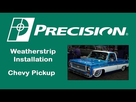 1973-1987 Chevy Truck Rear Window Weatherstrip Install - WCR 1135