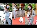 Malaika Arora Spotted In Bandra For Morning Walk