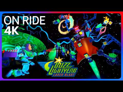 [4K POV] Buzz Lightyear Laser Blast - ON RIDE Reopening Day - Disneyland Paris