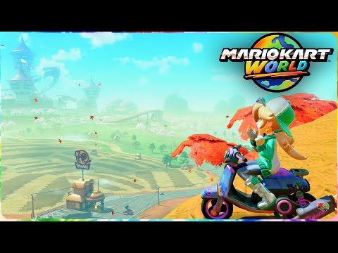 Mario Kart World OST Radio with Silent Photo Mode Gameplay