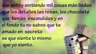 Me enamore de ti - SonyK El Dragon .(LETRA).♥♥♪♫♥♥