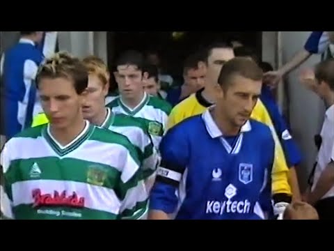 Yeovil's first game in the Football League - away at Rochdale, 2003/04