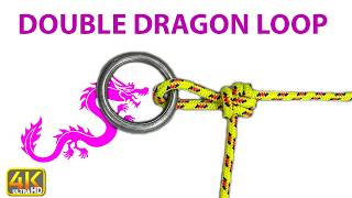 How to Tie the Double Dragon Loop | Double Dragon Loop Knot Tutorial