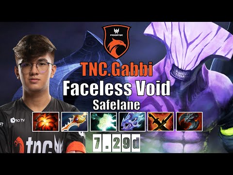 Faceless Void Safelane | TNC.Gabbi | SUPER IMBA CHRONO CARRY THE GAME | 7.29d Gameplay Highlights