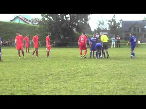 LKS Krzyżanowice - Kometa Kryniczno - Bramka na 1:1 M. Jutkiewicza z rzutu wolnego