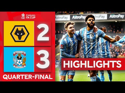 FC Wolverhampton Wanderers 2-3 FC Coventry City