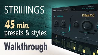 Video thumbnail for Symphonic Elements STRIIIINGS by UJAM  |  Presets and Styles Walkthrough. by UKE SONG