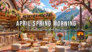 Download lagu Calm April Spring Morning at Outdoor Coffee Shop Ambience 🌸 Jazz Relaxing Music for Studying & Work mp3