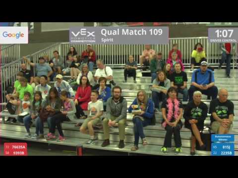 2017 VRC-MS Spir Q109 - 76635A 9393B vs 815J 2235B - 14 to 34