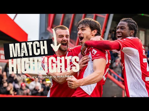 HIGHLIGHTS | Crawley Town vs Harrogate Town