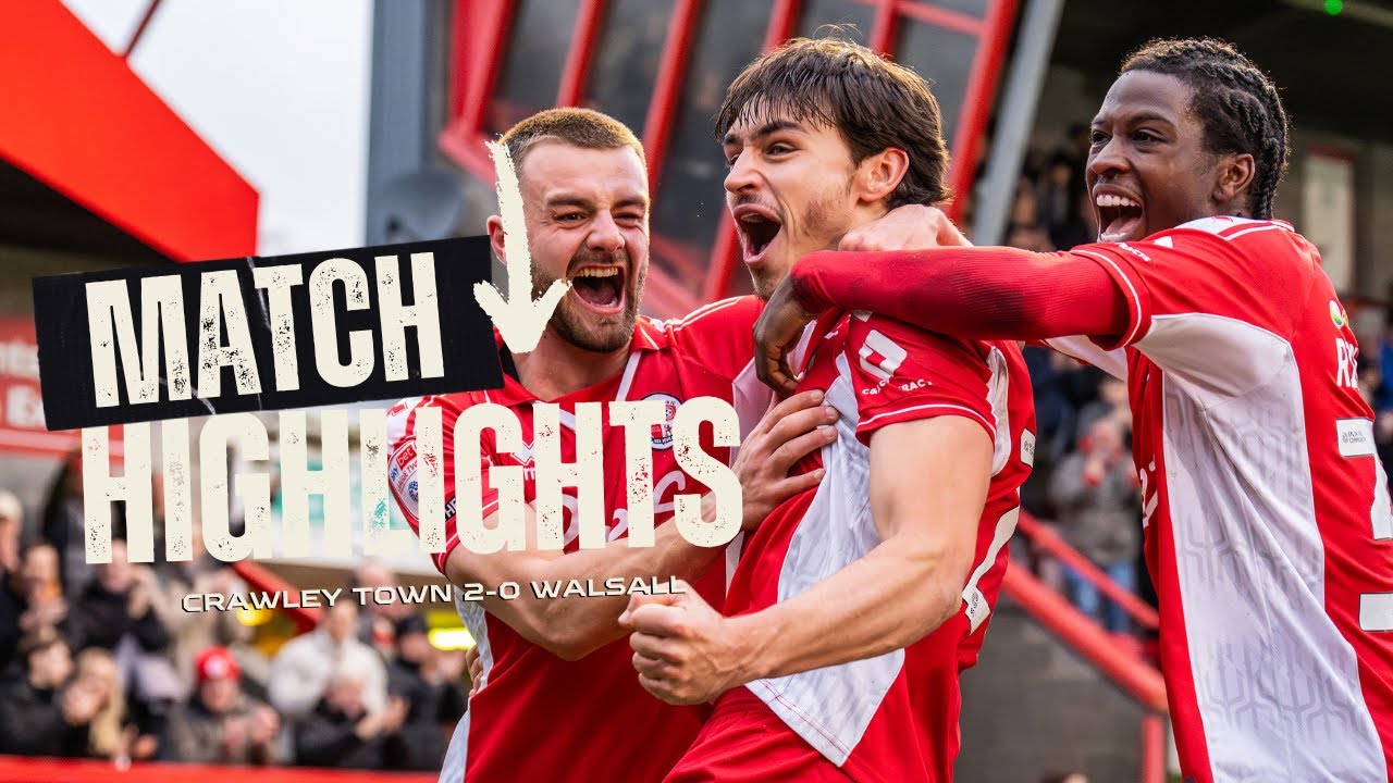Crawley Town vs Harrogate Town Highlights