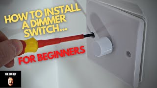 How to Install a Dimmer Switch | Beginners Electrical Guide