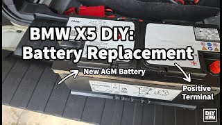 2016 BMW X5 battery replacement