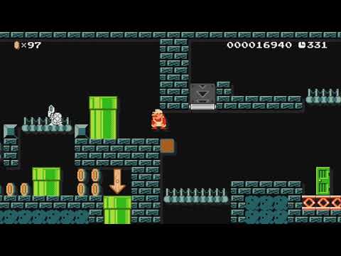 My standard world 2-2 by アル・コーラ - SUPER MARIO MAKER - NO COMMENTARY 1bg