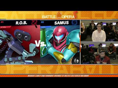 Youmacon 2019 SSBU - CT | Chia (ROB) vs Saito (Samus)
