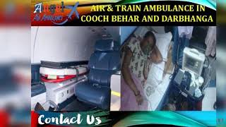 Select Most Superior Air & Train Ambulance in Cooch Behar by Angel
