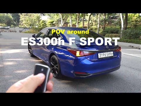 2022 LEXUS new ES300h F SPORT POV exterior and interior