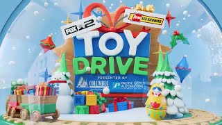 FOX 12 Les Schwab Tire Centers Toy Drive 2025