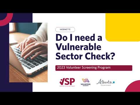 Do I need a Vulnerable Sector Check?