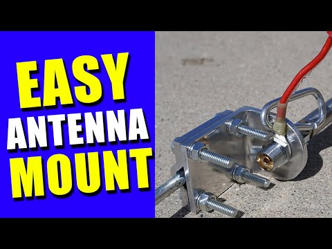 This Quick, Cheap, Easy, and Portable Antenna Mount / Ground Spike is a MUST HAVE! 😯😱
