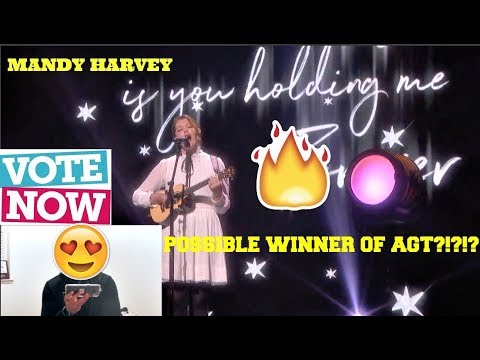 Mandy Harvey: Deaf Singer Performs Original, "Mara's Song" - AGT 2017 REACTION! (WILL SHE WIN????)