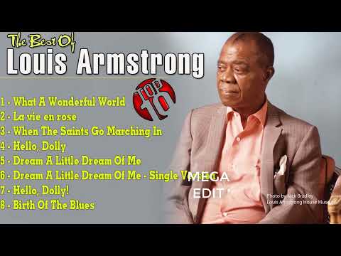 The Very Best Of Louis Armstrong HQ   Louis Armstrong Greatest Hits Full Album 2022   Jazz Songs