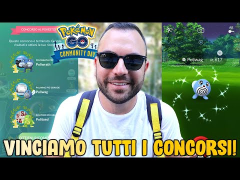 UN TRUCCO PER I CONCORSI al COMMUNITY DAY di POLIWAG! - Pokémon GO