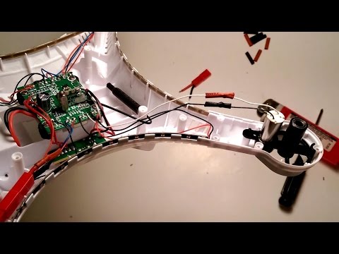 JJRC H8C Quad Copter Drone MODS Part 2 - [Motors, Bearings, Body]